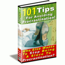 101 Tips For Avoiding Procrastination